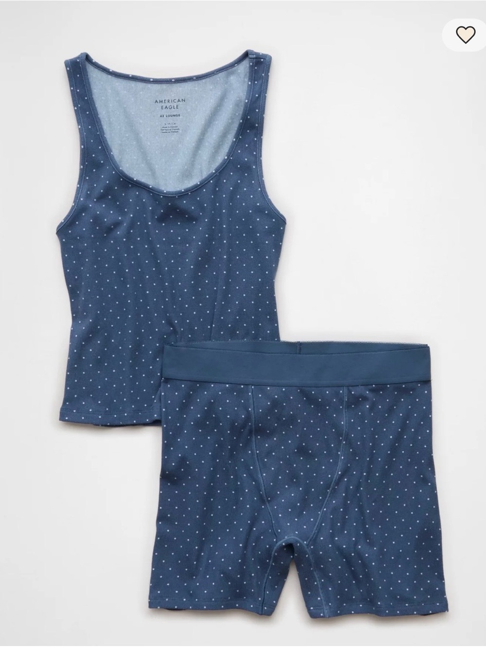 3 American Eagle Boy Short + Tank Lounge Sets Size M - Picture 9 of 11